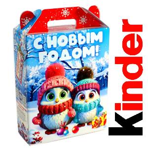 Детский подарок на Новый Год в жестяной упаковке весом 830 грамм по цене 3297 руб в Невеле